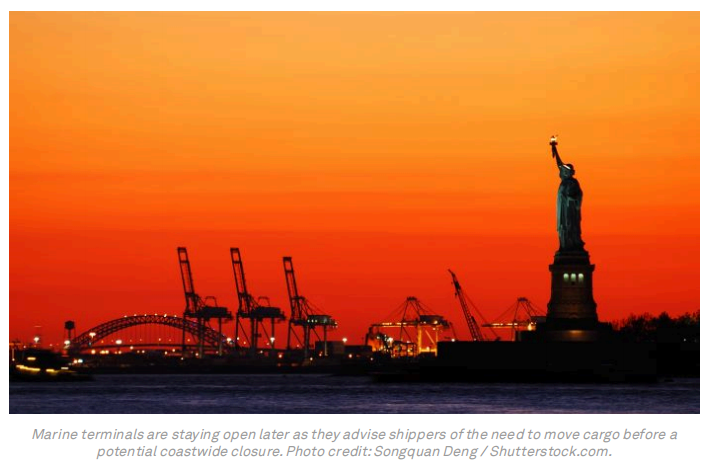 NY-NJ port stakeholders scrambling ahead of strike threat